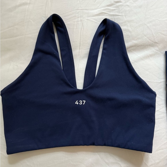 437 Navy Blue Activewear Set - Picture 2 of 4